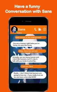 Best Funny Sans 2020 : Guide for Sans Fake call Screen Shot 3