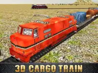 3 डी कार्गो ट्रेन खेल नि: शुल् Screen Shot 6