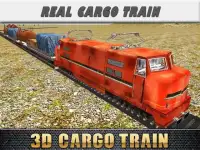 3 डी कार्गो ट्रेन खेल नि: शुल् Screen Shot 9