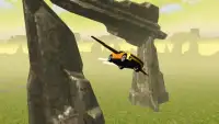 Flying Muscle Car Simulator 3D Screen Shot 1