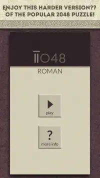 2048 Roman Screen Shot 1
