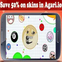 Save 50% on skins in Agari io Screen Shot 0