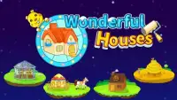 Wonderful Houses - For kids Screen Shot 0