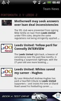 Leeds United Fan Talk Live Screen Shot 0
