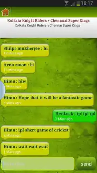 I.P.L. 6 Live Cricket Screen Shot 3