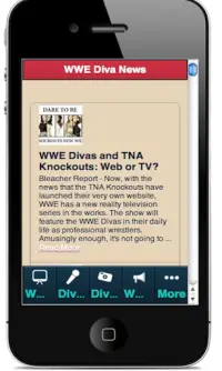 WWE DIVAS FAN APP Screen Shot 3