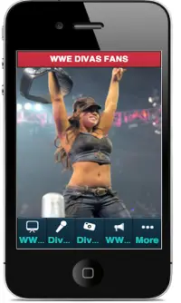 WWE DIVAS FAN APP Screen Shot 0
