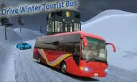 Зима Туристический Автобус Screen Shot 1