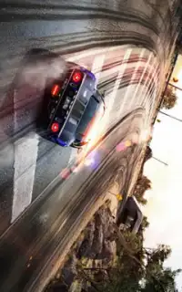 3D Death Pursuit police car Screen Shot 4