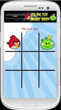 Angry Birds Tic Tac Toe Screen Shot 1