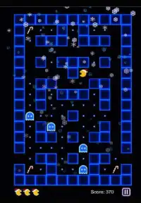 Pac-man A Christmas Game Screen Shot 3