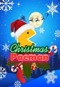 Pac-man A Christmas Game Screen Shot 0