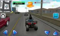 Police Quad Chase Simulator 3D Screen Shot 2