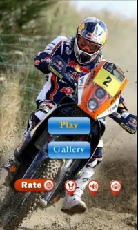 Motocross jigsaw: FREE GAME Screen Shot 0