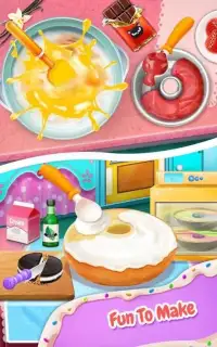 Sweet Donut Cake Maker Screen Shot 4