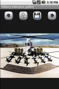 military helicopter Screen Shot 1