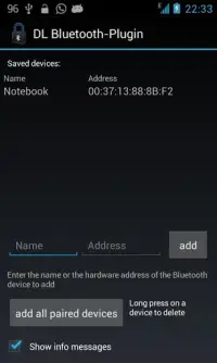 Delayed Lock Bluetooth Plugin Screen Shot 0