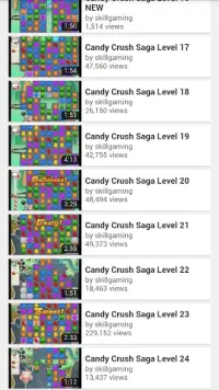 Candy Crush Saga LevelSolution Screen Shot 1