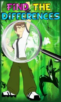 Find the differences Ben 10! Screen Shot 0