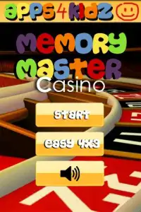 Memory Game Casino © Screen Shot 1