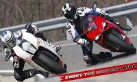 Moto Racer on Sports Bike Screen Shot 0