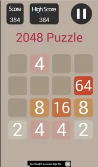 2048 Puzzle New 2016 Screen Shot 0