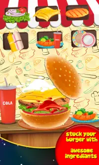 Burger Shop Screen Shot 2
