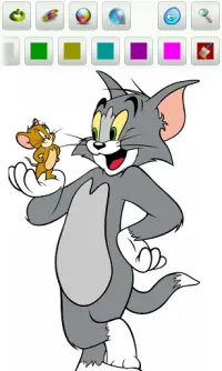 Tom and Jerry Coloring Book Screen Shot 0