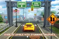 Cartoon Super Car Parking 3D Screen Shot 0