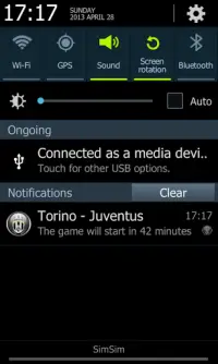 NextGame (Juventus Widget) Screen Shot 2