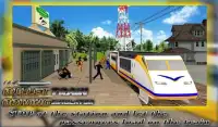 пуля поезд симулятор вождения Screen Shot 2
