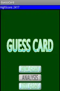 Guess Cards Screen Shot 0