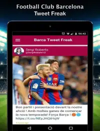 Tweet Freak for FC Barcelona Screen Shot 5