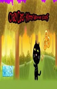 Crazy Cats - Kitty World Surf Screen Shot 0
