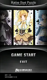 AnimeGirls-Moe Puzzle Game Screen Shot 0