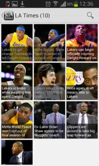 LA Lakers News Screen Shot 3