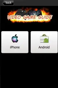 Video Game Guide Screen Shot 2