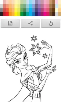 Paint Coloring Girls for Kids Screen Shot 1