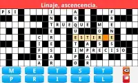 Crosswords spanish Screen Shot 4