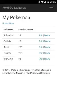 Exchange for Pokémon GO Screen Shot 1
