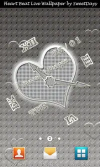 Heart Beat Live Wallpaper L Screen Shot 2