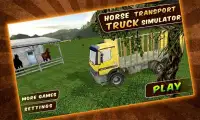 Horse Transport Truck Sim Screen Shot 3