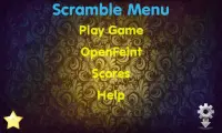 Scramble - Fun Scrabble Word Screen Shot 0