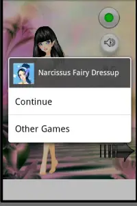 Narcissus Fairy Dressup Screen Shot 2
