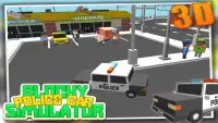 Blocky Police Car Simulator 3D Screen Shot 11
