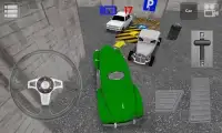 Classic Car Parking 3D Light Screen Shot 5