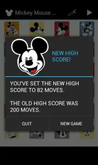 Mickey Mouse Memory Games Screen Shot 3