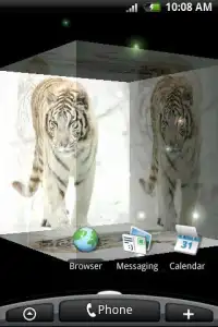 Tiger White 3D Screen Shot 2