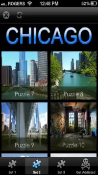 Chicago Sliding Puzzles Games Screen Shot 2