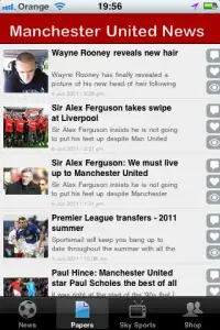 Manchester United News Screen Shot 1